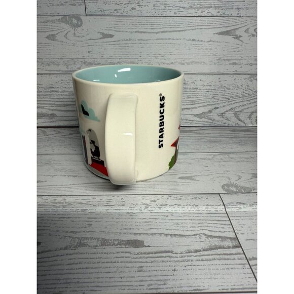Starbucks 2018 Singapore Coffee Cup Mug 14oz You Are Here Collection - Picture 5 of 7
